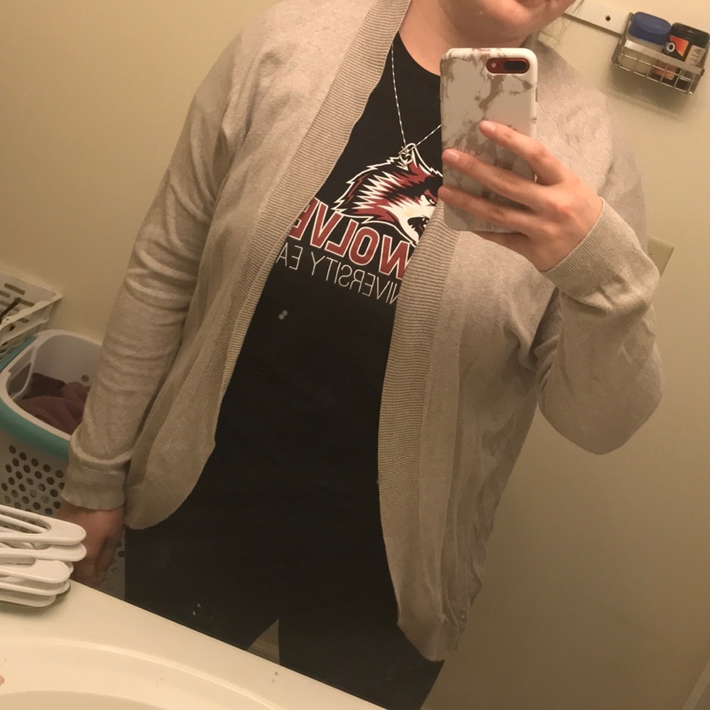 Gap Tan Cardigan